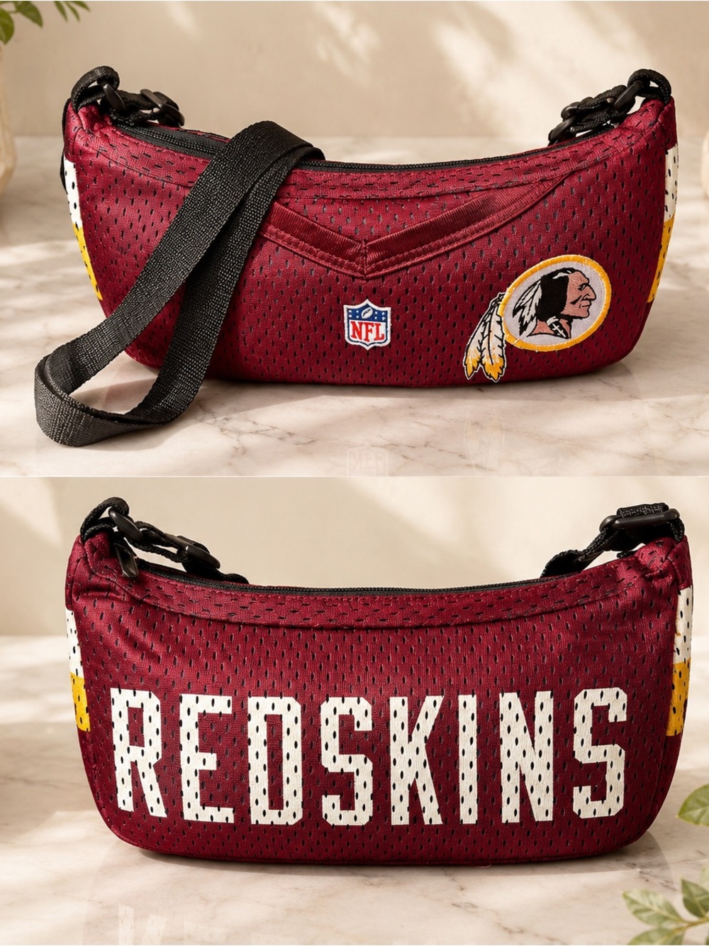 Littlearth ProFANity Washington Redskins NFL Jersey Crossbody Bag